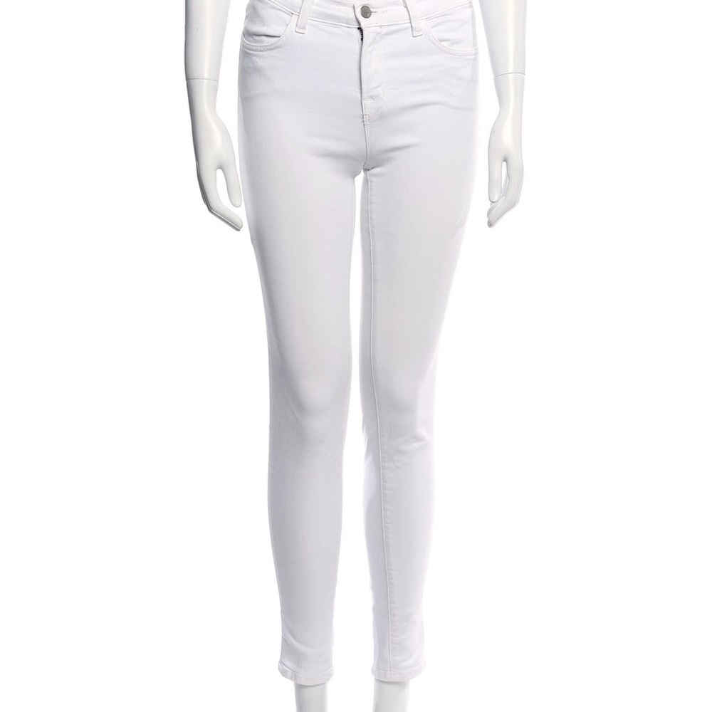 J Brand white skinny jean